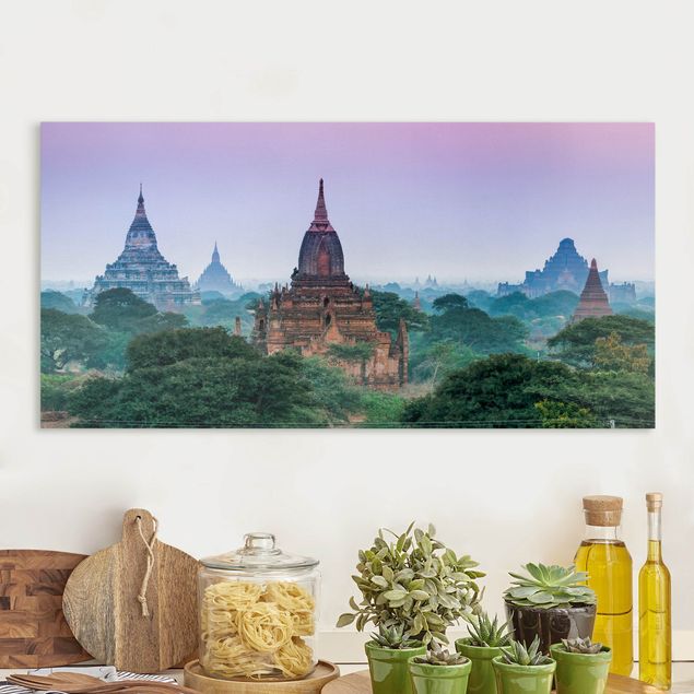 Kitchen Temple Grounds In Bagan