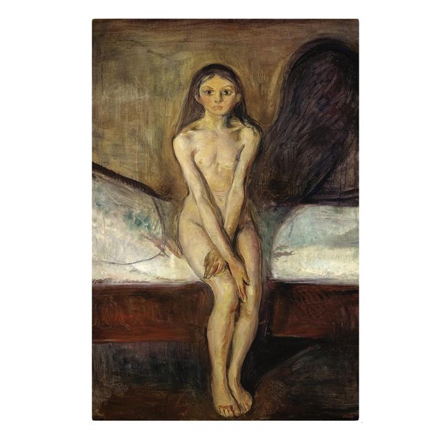 Art posters Edvard Munch - Puberty