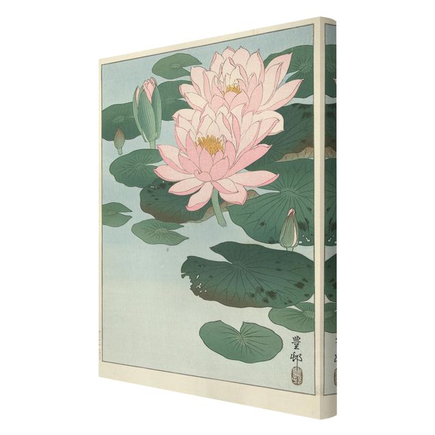 Prints vintage Ohara Shôson - Water Lilies