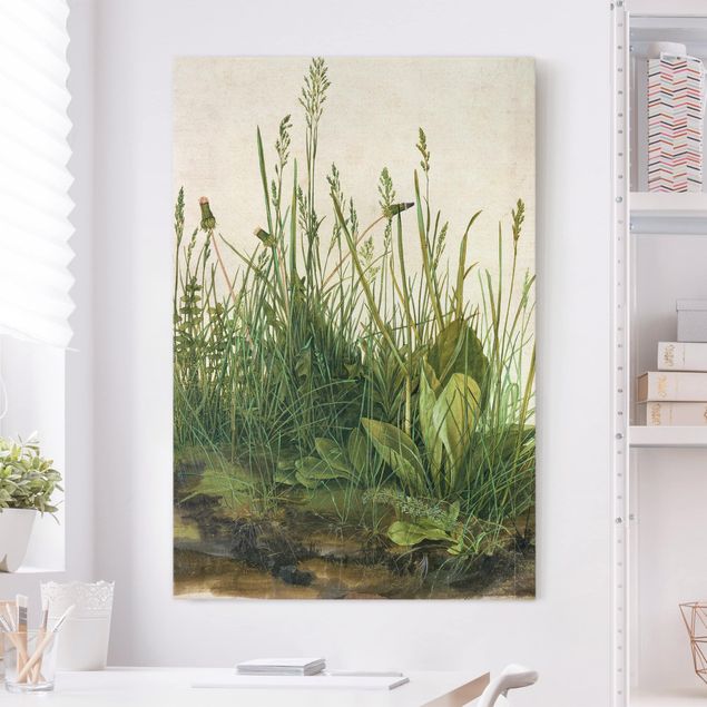 Canvas prints grasses Albrecht Dürer - The Great Lawn
