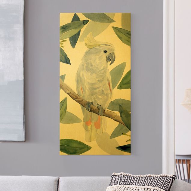 Canvas birds Tropical Cockatoo II