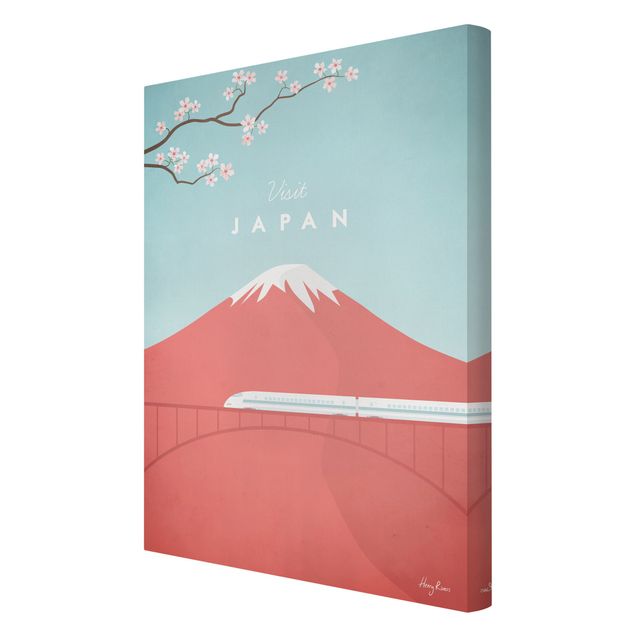 Canvas art Travel Poster - Japan