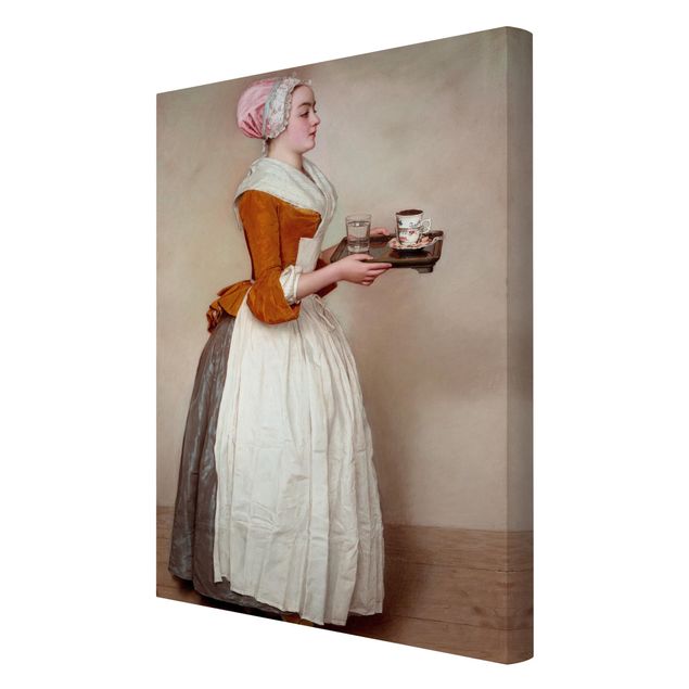 Coffee canvas Jean Etienne Liotard - The Chocolate Girl