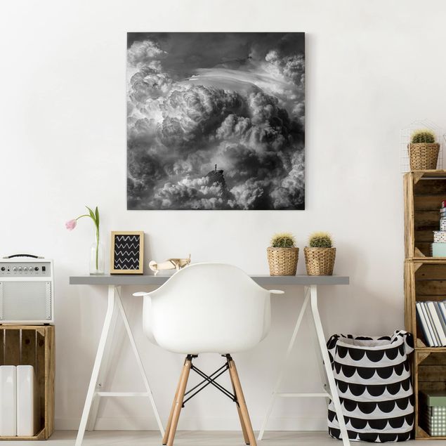 Wall art black and white A Storm Is Coming