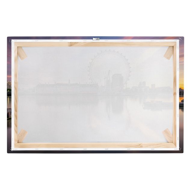 Prints London Eye at Dawn