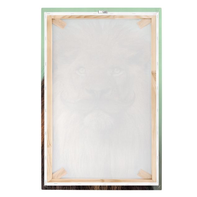 Prints animals Lion With Beard