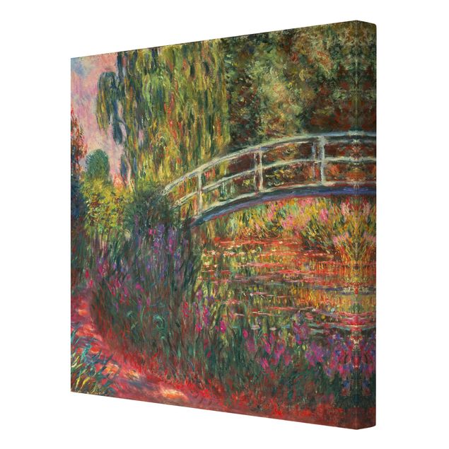 Canvas art Claude Monet - Japanese Bridge In The Garden Of Giverny