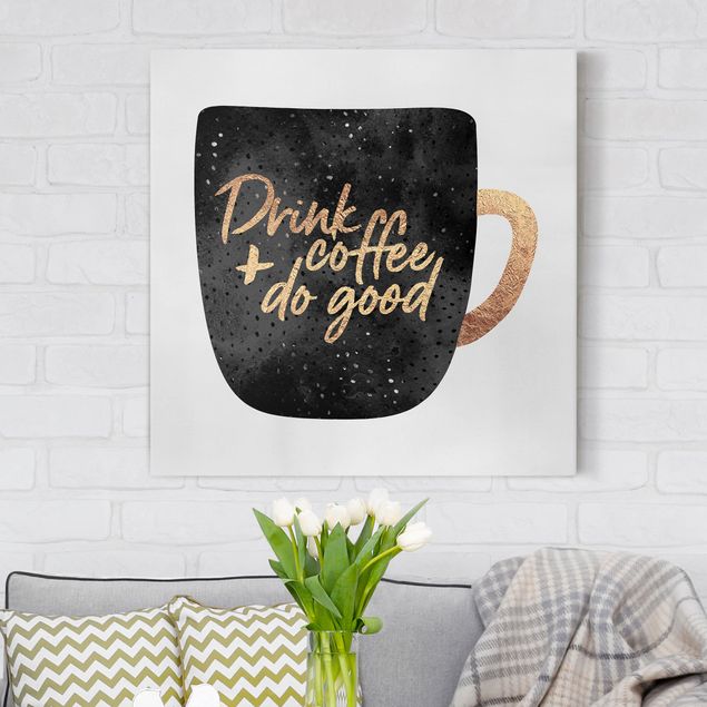 Kitchen Drink Coffee, Do Good - Black