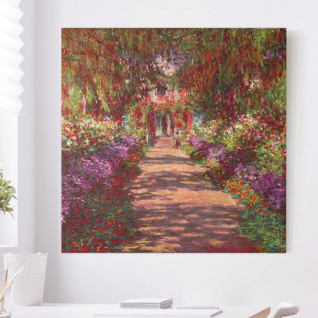 Kitchen Claude Monet - Pathway In Monet's Garden At Giverny