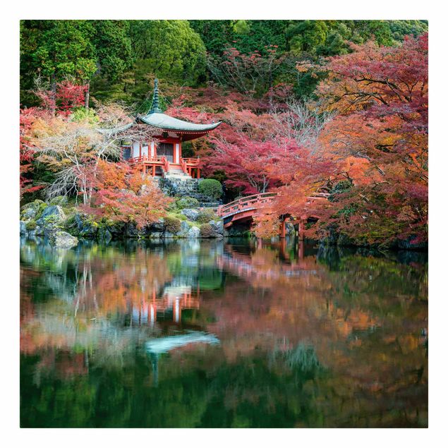 Nature art prints Daigo Ji Temple In The Fall