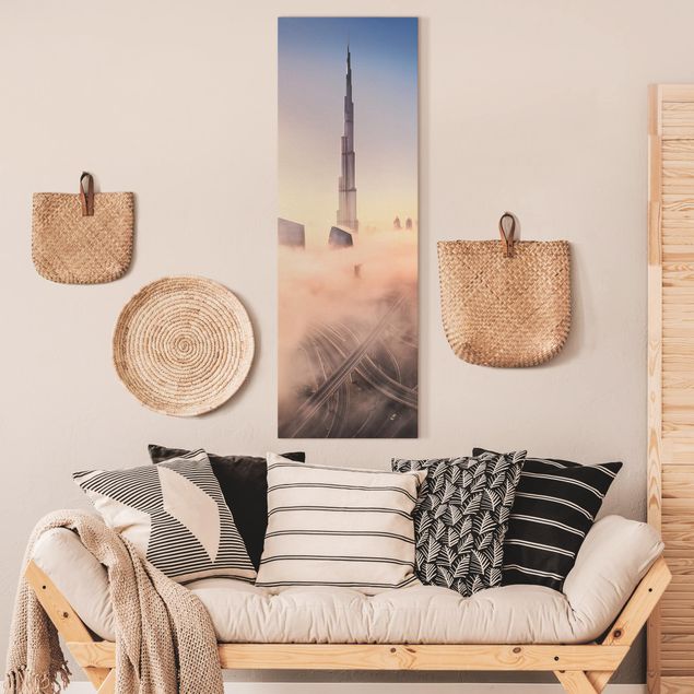 Canvas prints Dubai Heavenly Dubai Skyline