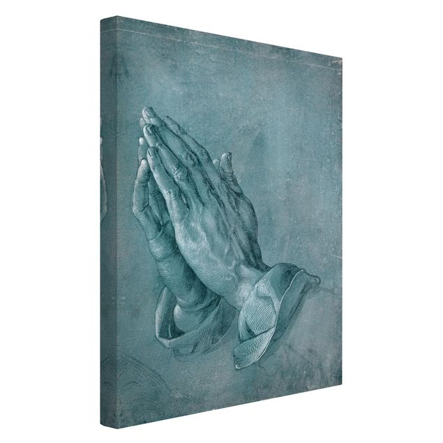 Canvas art prints Albrecht Dürer - Study Of Praying Hands