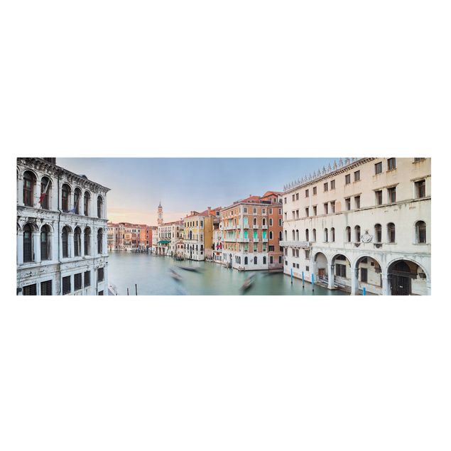 Canvas prints architecture Grand Canal View From The Rialto Bridge Venice