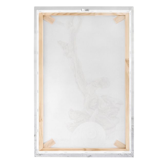 Prints modern White Snail Shell And Root Wood