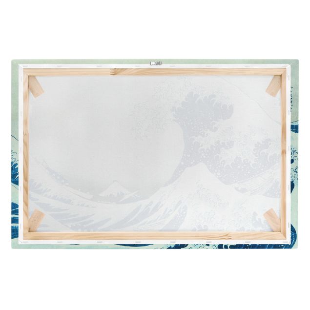 Canvas prints art print Katsushika Hokusai - The Great Wave At Kanagawa