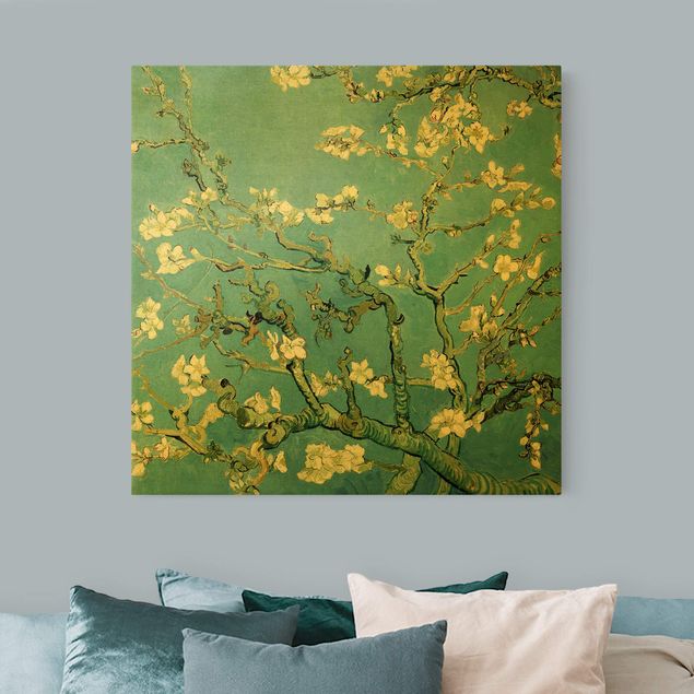 Pointillism artists Vincent Van Gogh - Almond Blossom