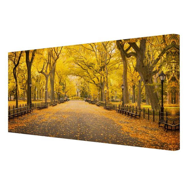 Canvas prints architecture Autumn In Central Park