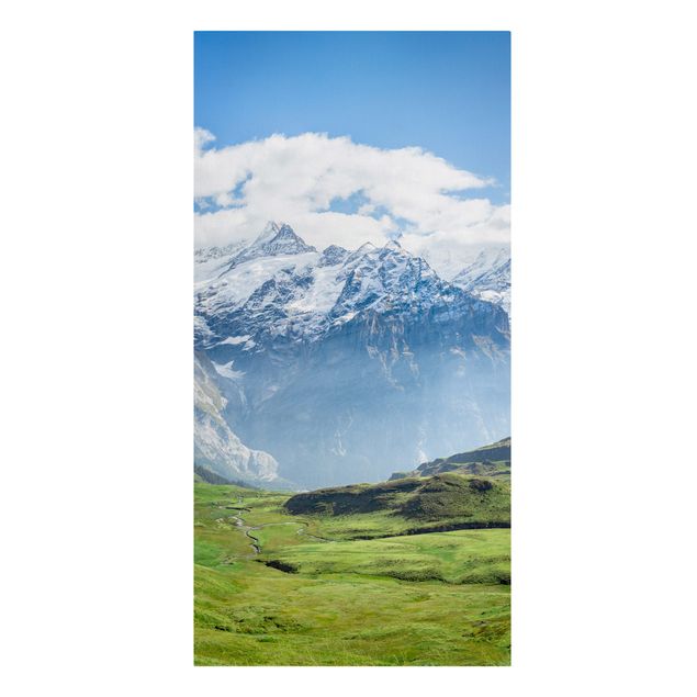 Switzerland wall art Swiss Alpine Panorama