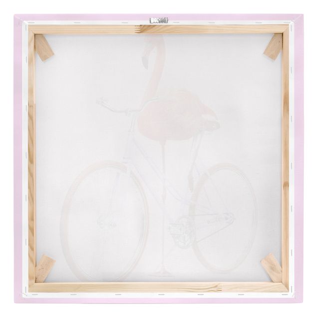 Jonas Loose Flamingo With Bicycle