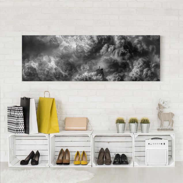 Wall art black and white A Storm Is Coming