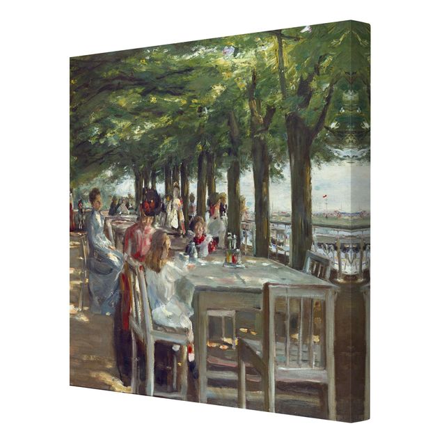 Art prints Max Liebermann - The Restaurant Terrace Jacob