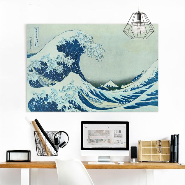 Art styles Katsushika Hokusai - The Great Wave At Kanagawa
