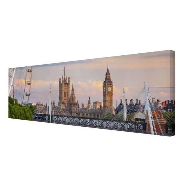 Canvas prints architecture Westminster Palace London