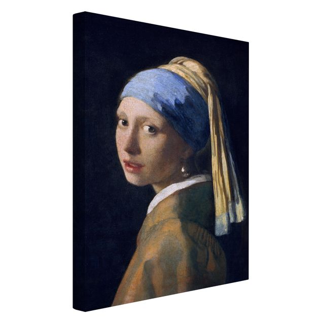 Canvas art Jan Vermeer Van Delft - Girl With A Pearl Earring