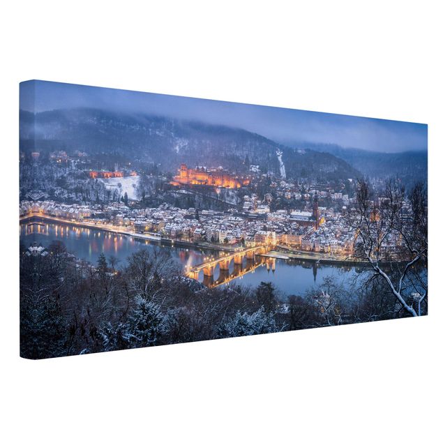 Contemporary art prints Heidelberg In The Winter
