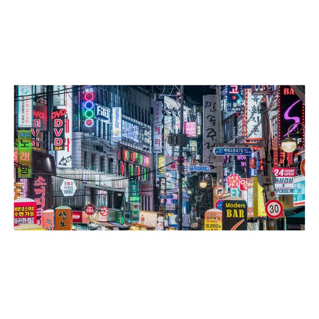 Architectural prints Nightlife Of Seoul