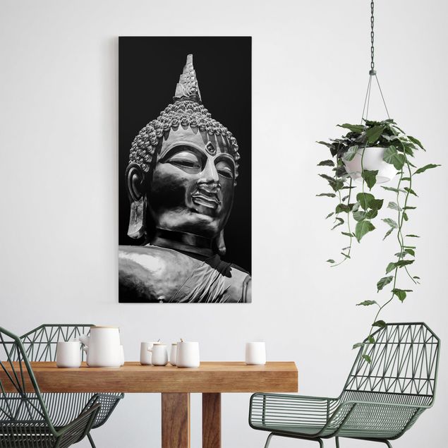 Art posters Buddha Statue Face