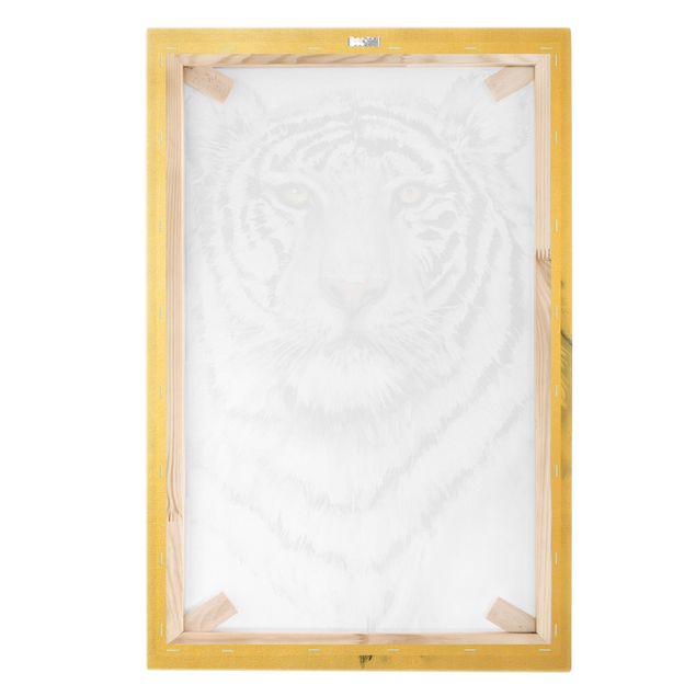 Wall art prints Portrait White Tiger I