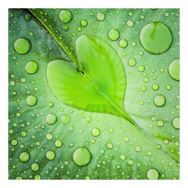 Contemporary art prints Heart Of Morning Dew