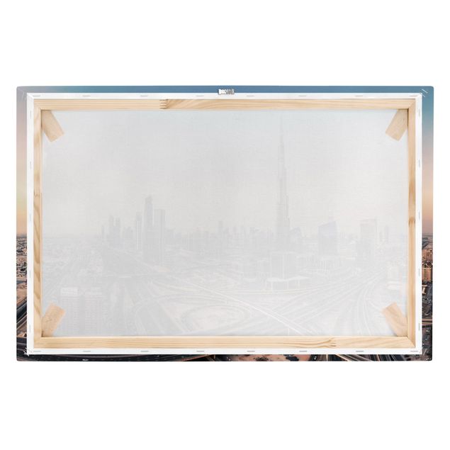 Skyline prints Abendstimmung in Dubai