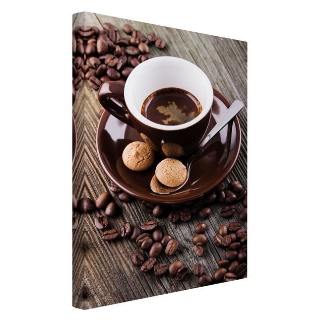 Contemporary art prints Coffee Mugs With Coffee Beans