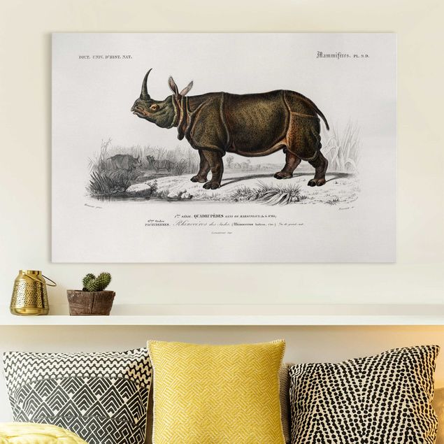 Kitchen Vintage Board Rhino