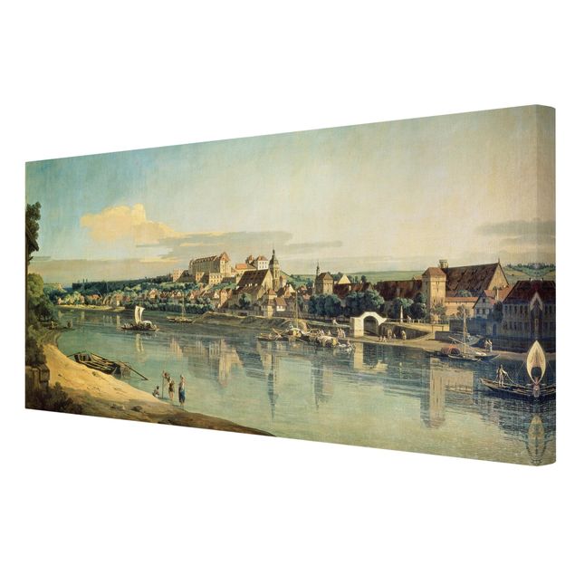 Landscape canvas prints Bernardo Bellotto - View Of Pirna