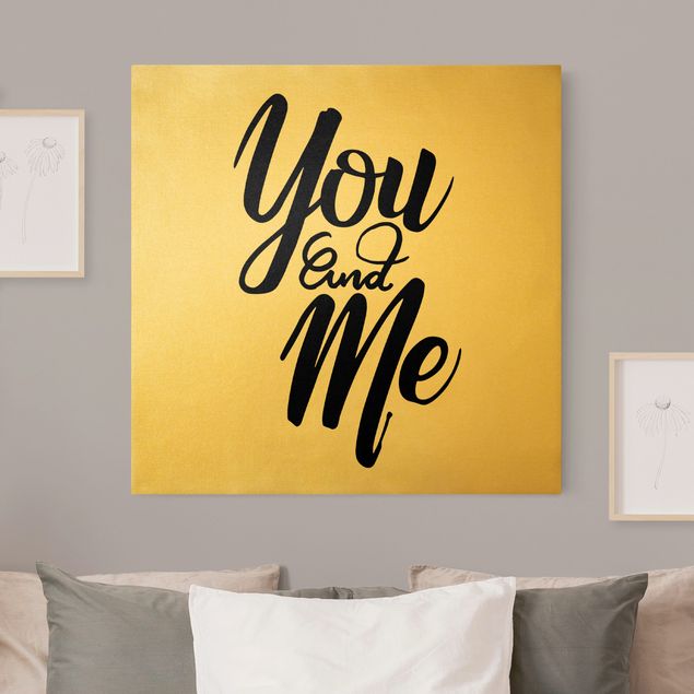 Framed quotes You and me
