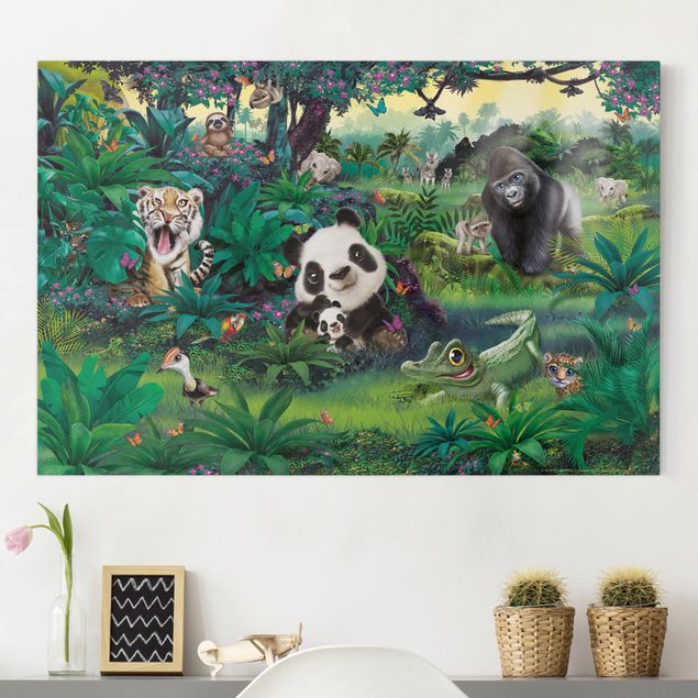 Nursery decoration Jungle With Animals