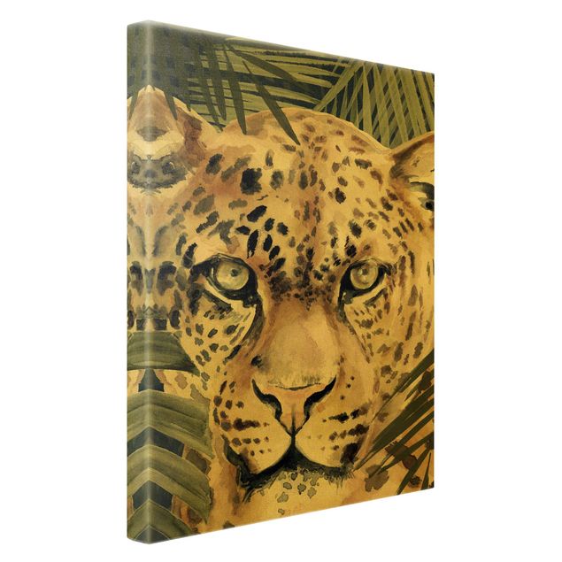 Prints Leopard In The Jungle