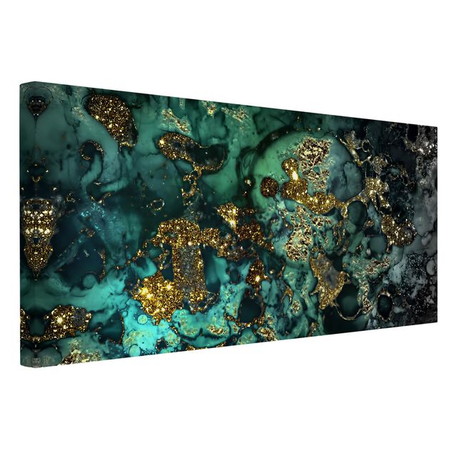 Sea prints Golden Sea Islands Abstract