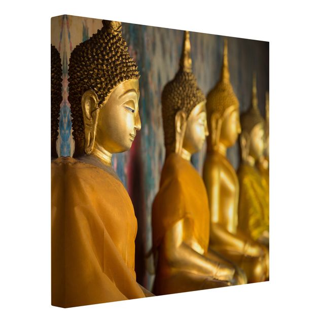 Modern art prints Golden Buddha Statue
