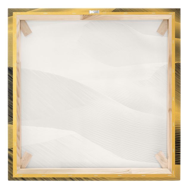 Canvas prints Wave Pattern In Desert Sand