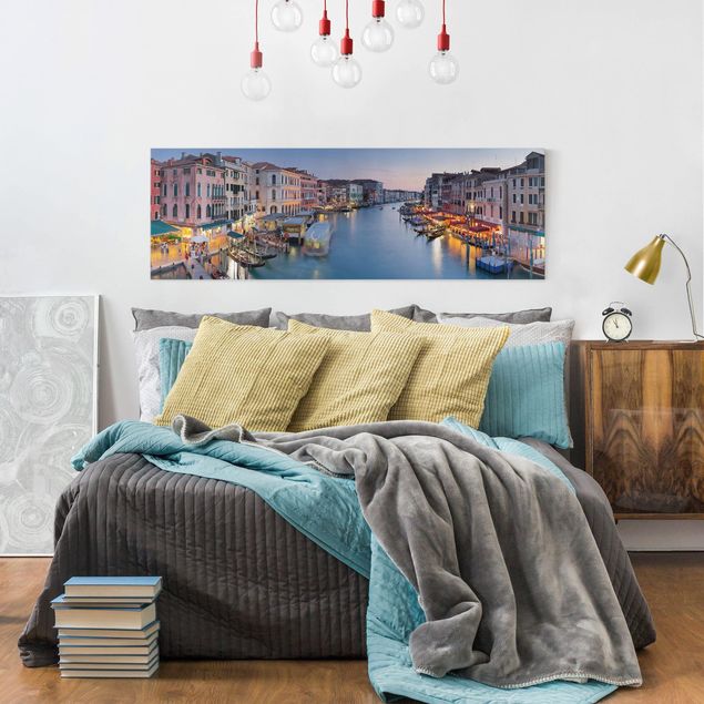 Italy canvas wall art Evening On The Grand Canal In Venice