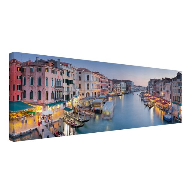 Prints modern Evening On The Grand Canal In Venice