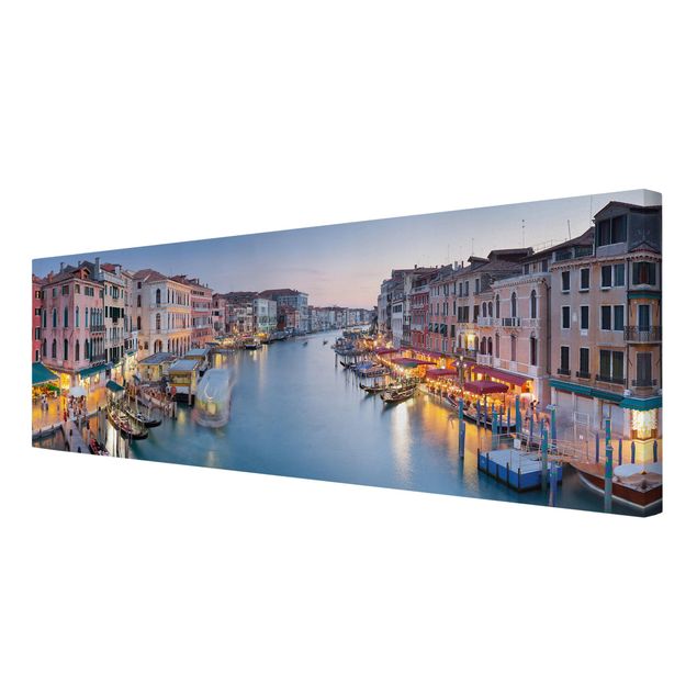 Canvas prints architecture Evening On The Grand Canal In Venice