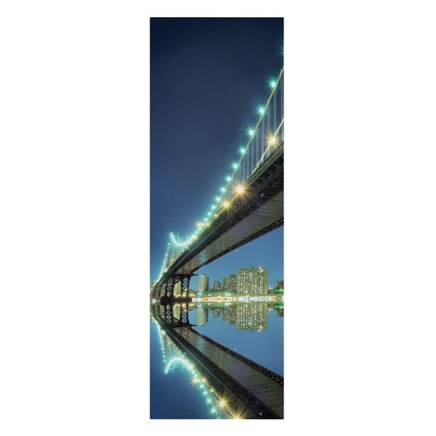 Skyline prints Abstract Manhattan Bridge