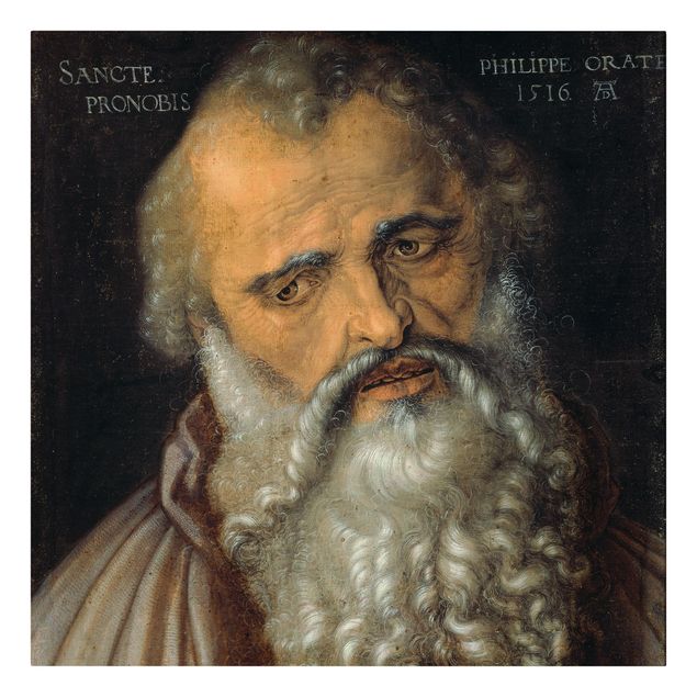Canvas prints art print Albrecht Dürer - Apostle Philip