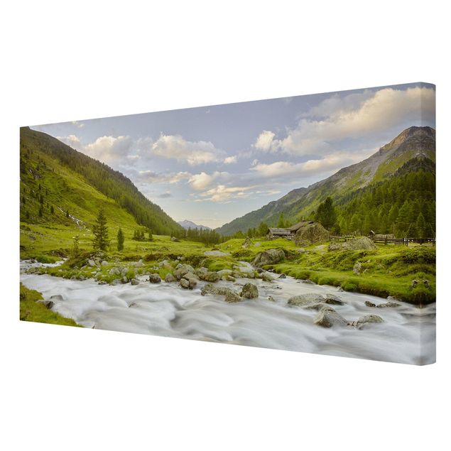 Canvas prints landscape Alpine meadow Tirol