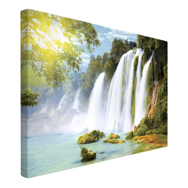 Canvas waterfall Amazon Waters